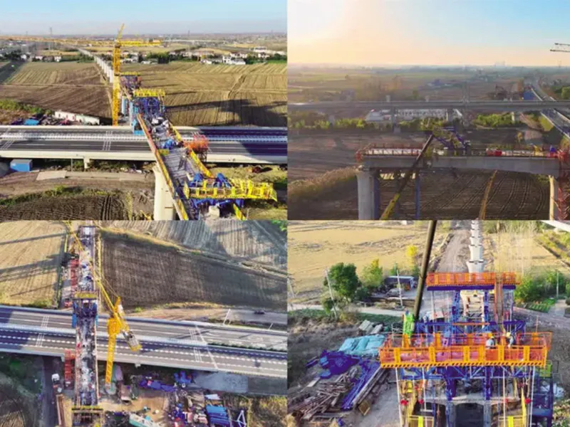 Projeto da Ferrovia de Alta Velocidade Pequim-Xangai