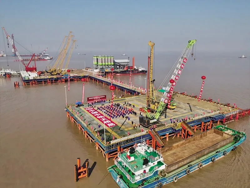 Projeto da Ponte Marítima da Baía de Hangzhou